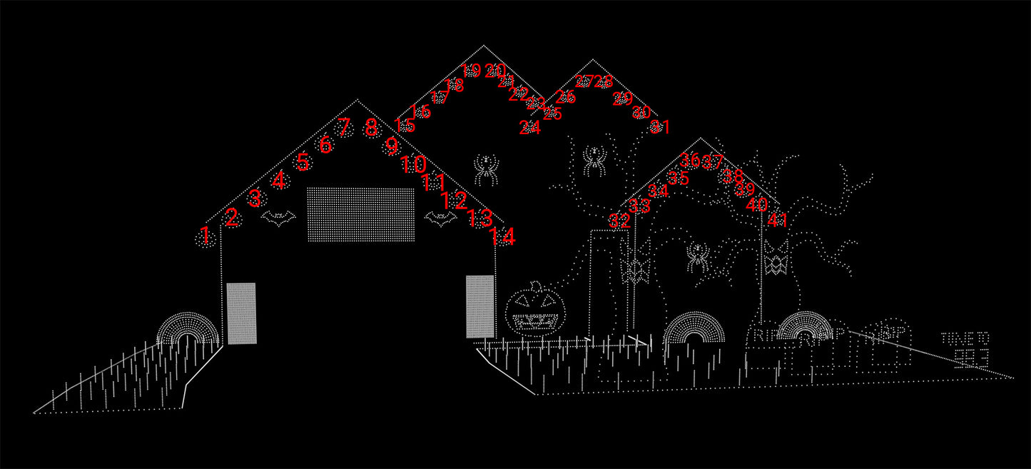 Running Up That Hill (from Stranger Things) xLights Sequence